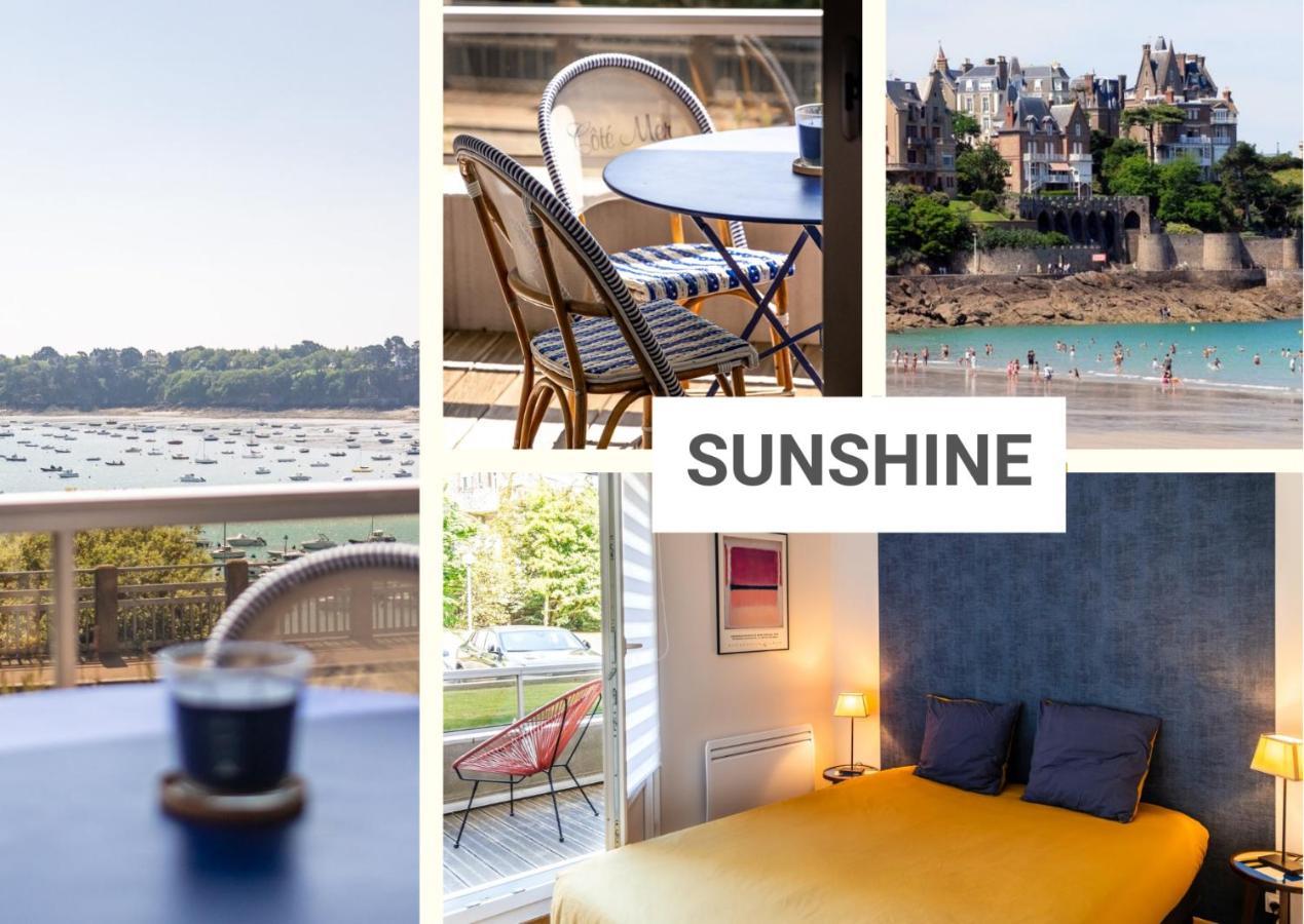 Sunshine - Appartement 2Pers - Terrasse Vue Mer - ディナール エクステリア 写真